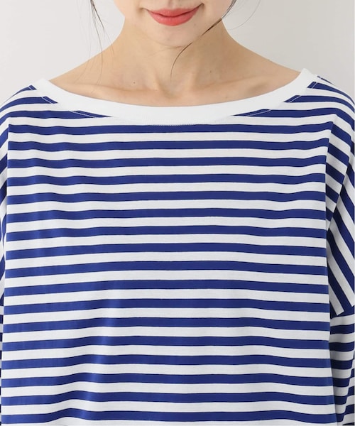 Plage - 【R’IAM】FEMININE テンジクボーダーTシャツ plage（プラージュ）の「【R'IAM】FEMININE テンジクボーダーT