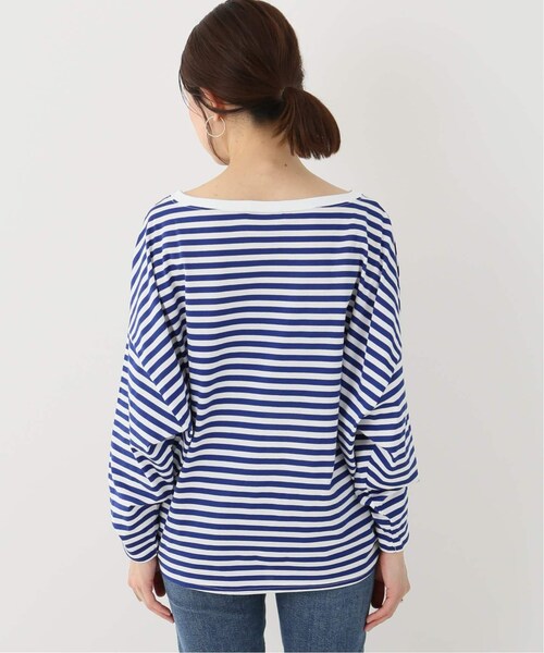 【R’IAM】FEMININE テンジクボーダーTシャツ plage（プラージュ）の「【R'IAM】FEMININE テンジクボーダーTシャツ