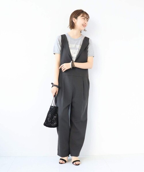 plage（プラージュ）の「《追加予約》【Vent et Plage】ドビーオールインワン2◆（その他・ブラック/36/38）」の12枚目の写真