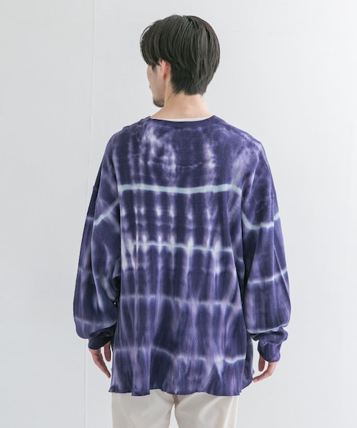 DAIRIKU（ダイリク）の「DAIRIKU Tie-dye Thermal T-shirts（）」 - WEAR