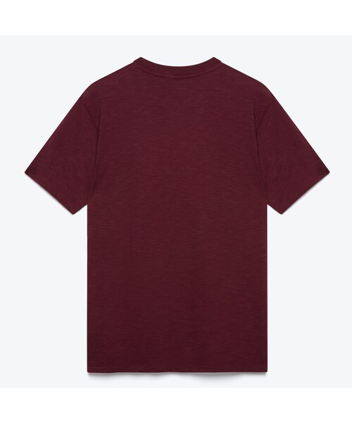 Velva Sheen（ベルバシーン）の「Stone Wood Tee - Burgundy（その他・メンズ・other・M/L/XL）」の4枚目の写真