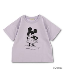 BRANSHES | 【Disney】モノトーンプリント半袖Tシャツ(Tシャツ/カットソー)