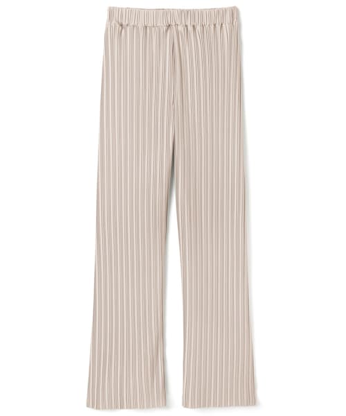 GRL（グレイル）の「プリーツストレートパンツ（その他パンツ・レディース・モカ/アイボリー/グリーン・F）」の2枚目の写真