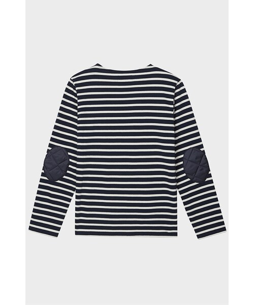 SAINT JAMES（セントジェームス）の「TEE SJ ET LAVENH (Marine/Ecru)（その他・기타・XS/S/M/L）」の2枚目の写真