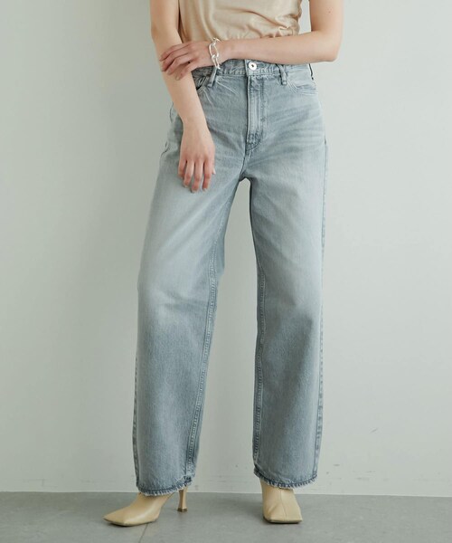 upper hights】ワイドストレートデニム/THE NINA