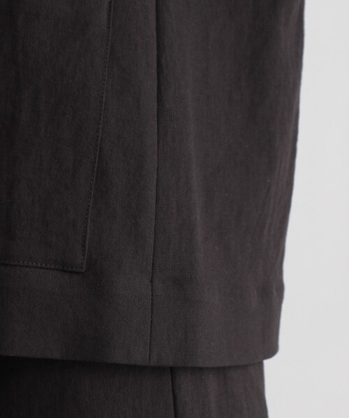 Andemiu(アンデミュウ)の「オーバーサイズジャケット(ジャケット/アウター・ブラック/ブラウン)」の21枚目の写真