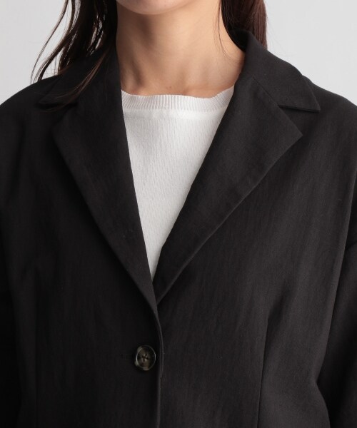 Andemiu(アンデミュウ)の「オーバーサイズジャケット(ジャケット/アウター・ブラック/ブラウン)」の18枚目の写真