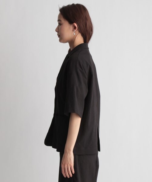 Andemiu(アンデミュウ)の「オーバーサイズジャケット(ジャケット/アウター・ブラック/ブラウン)」の14枚目の写真