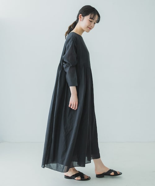 かぐれ（カグレ）の「ボイルギャザー2WAYワンピース（）」 - WEAR