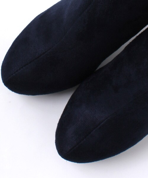 RANDA（ランダ）の「ビジューヒールロングブーツ/DB3751（ロングブーツ・レディース・ネイビー/ブラック・S/M/L/LL）」の4枚目の写真