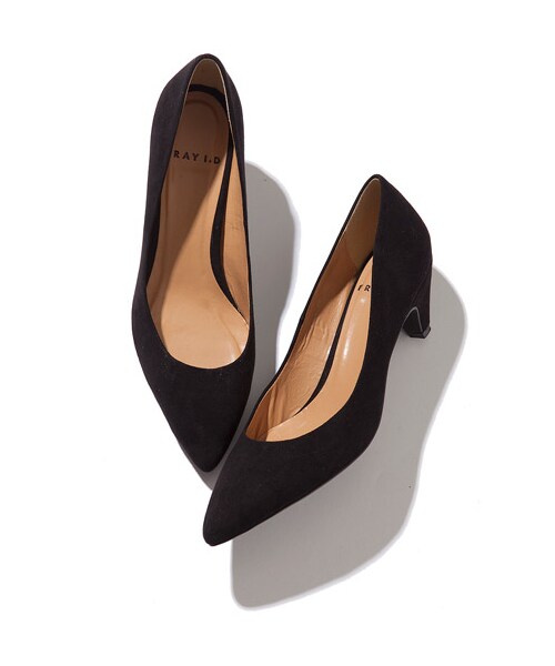 FRAY I.D（フレイアイディー）の「ローヒールパンプス（パンプス・レディース・BEG/KKI・38/36）」の3枚目の写真