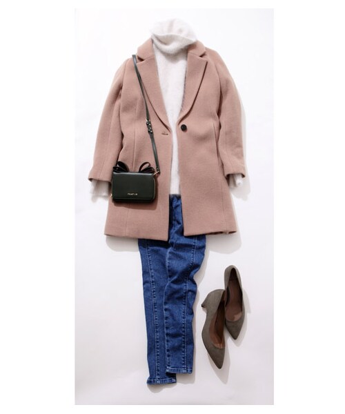 FRAY I.D（フレイアイディー）の「ローヒールパンプス（パンプス・レディース・BEG/KKI・38/36）」の7枚目の写真