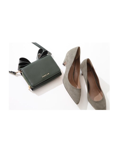 FRAY I.D（フレイアイディー）の「ローヒールパンプス（パンプス・レディース・BEG/KKI・38/36）」の8枚目の写真