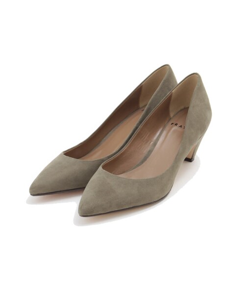 FRAY I.D（フレイアイディー）の「ローヒールパンプス（パンプス・レディース・BEG/KKI・38/36）」の2枚目の写真