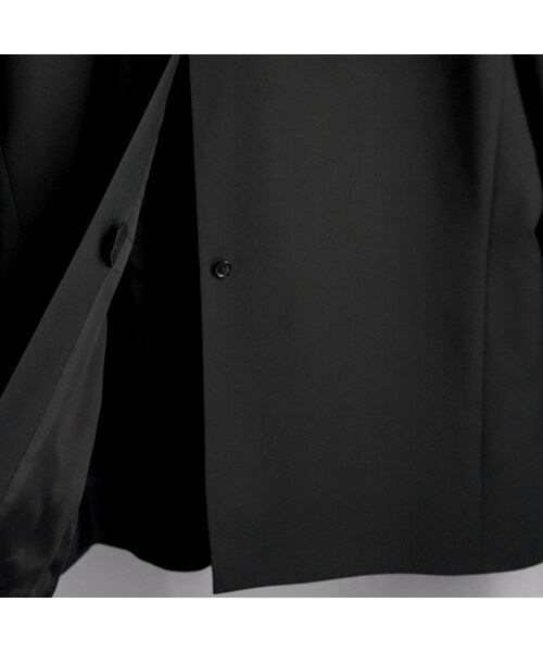 YohKi（ヨウキ）の「Double lapel 3B tailored jacket（テーラードジャケット・レディース・BLACK・2/3）」の5枚目の写真