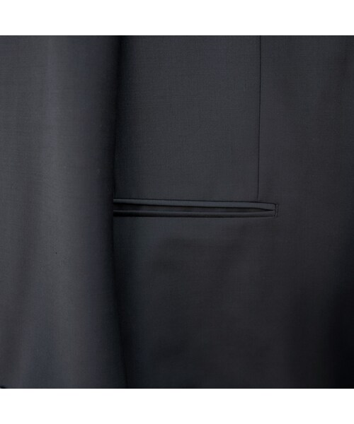 YohKi（ヨウキ）の「Double lapel 3B tailored jacket（テーラードジャケット・レディース・BLACK・2/3）」の6枚目の写真