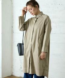 PUAL CE CIN | ピマコットンワンピコート(その他アウター)