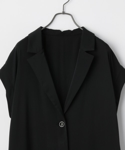 PAGEBOY（ページボーイ）の「ロングテーラーワンピース（ワンピース/ドレス・ブラック/グレージュ）」の7枚目の写真