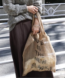 JOURNAL STANDARD relume | 《WEB限定追加予約》 JUTE TOTE：トートバッグ◆(バッグ)