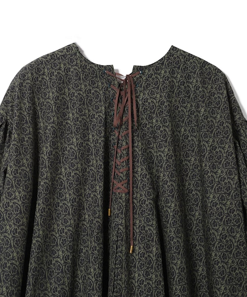 在庫処分セール 言い換え Printed Uhr（ウーア）の「Flower Long WEAR - Dress（）」 ワンピース