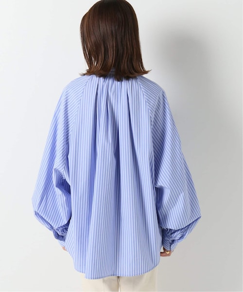 IENA ストライプボウタイブラウス IENA（イエナ）の「ストライプボウタイブラウス◇（シャツ
