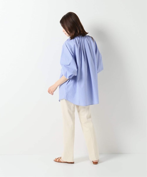 IENA（イエナ）の「ストライプボウタイブラウス（）」 - WEAR