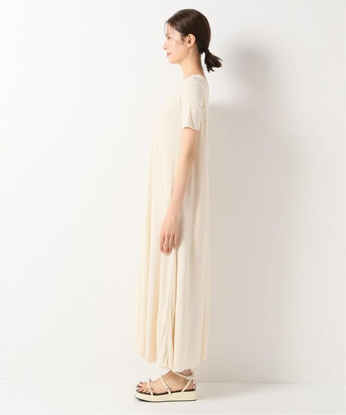 Hakuji Noil シルクフレアワンピース Hakuji Noil シルクフレアワンピース