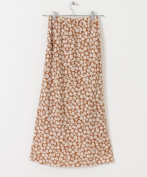 URBAN RESEARCH（アーバンリサーチ）の「印花長裙（スカート・レディース・駝色/炭灰色・36/38）」の18枚目の写真