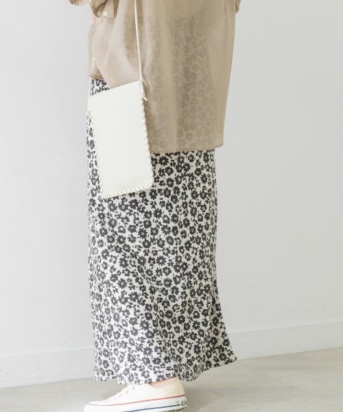 URBAN RESEARCH（アーバンリサーチ）の「印花長裙（スカート・レディース・駝色/炭灰色・36/38）」の12枚目の写真