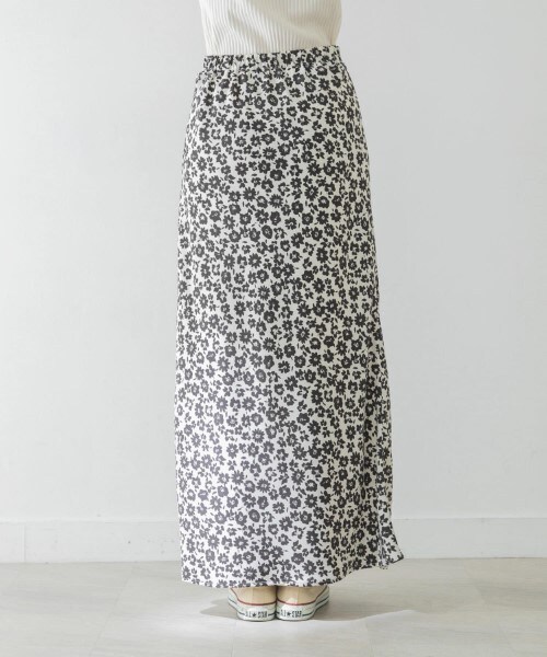 URBAN RESEARCH（アーバンリサーチ）の「印花長裙（スカート・レディース・駝色/炭灰色・36/38）」の16枚目の写真