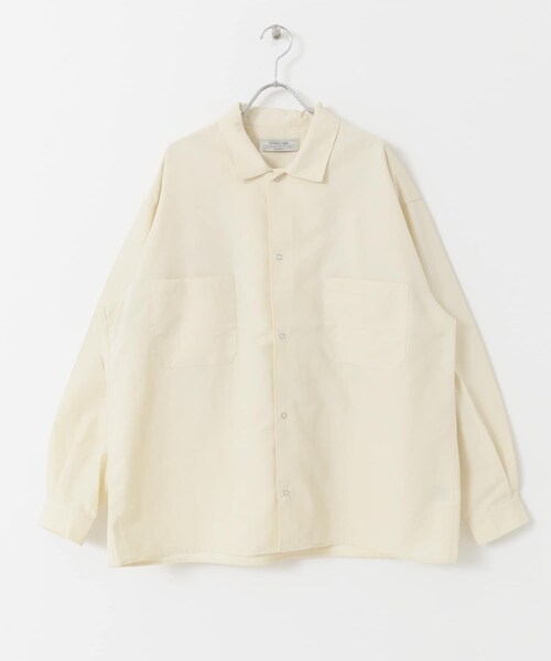 URBAN RESEARCH Sonny Label（アーバンリサーチサニーレーベル）の「グログランナイロンオーバーシャツ（その他・メンズ・ブラック/ライトブルー/ホワイト・M/L）」の10枚目の写真