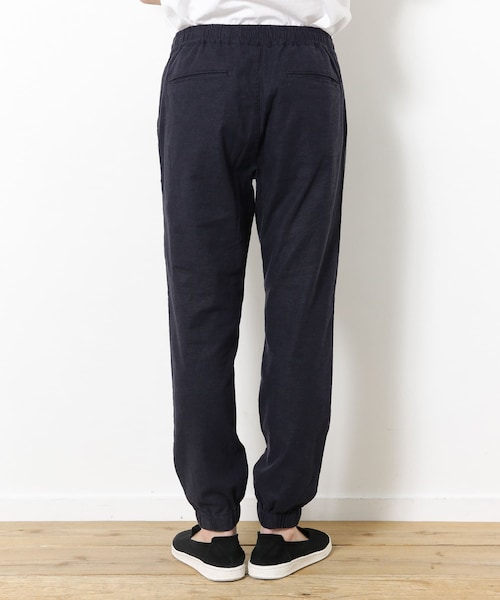 URBAN RESEARCH Sonny Label（アーバンリサーチサニーレーベル）の「リネンイージージョガーパンツ（その他・メンズ・カーキ/ブラウン/ライトベージュ/ネイビー・M/L）」の18枚目の写真