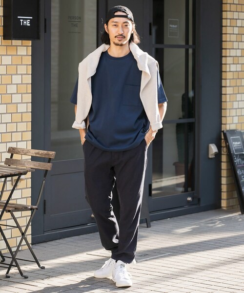 URBAN RESEARCH Sonny Label（アーバンリサーチサニーレーベル）の「リネンイージージョガーパンツ（その他・メンズ・カーキ/ブラウン/ライトベージュ/ネイビー・M/L）」の13枚目の写真