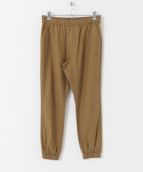 URBAN RESEARCH Sonny Label（アーバンリサーチサニーレーベル）の「リネンイージージョガーパンツ（その他・メンズ・カーキ/ブラウン/ライトベージュ/ネイビー・M/L）」の22枚目の写真