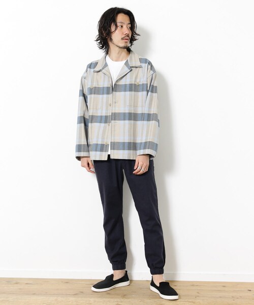 URBAN RESEARCH Sonny Label（アーバンリサーチサニーレーベル）の「リネンイージージョガーパンツ（その他・メンズ・カーキ/ブラウン/ライトベージュ/ネイビー・M/L）」の15枚目の写真