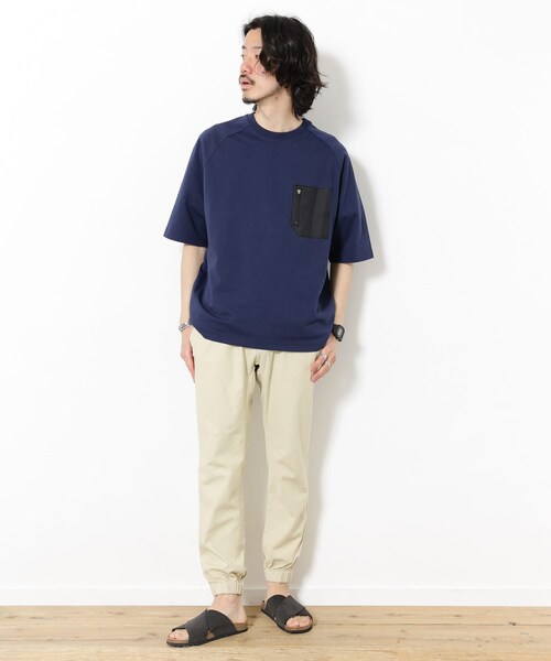 URBAN RESEARCH Sonny Label（アーバンリサーチサニーレーベル）の「リネンイージージョガーパンツ（その他・メンズ・カーキ/ブラウン/ライトベージュ/ネイビー・M/L）」の8枚目の写真