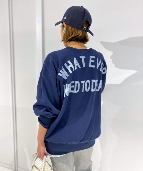 AP STUDIO（エーピーストゥディオ）の「WHAT EVER ロゴスウェット（トップス・グレー/(006)/フリー/在庫なし）」の14枚目の写真