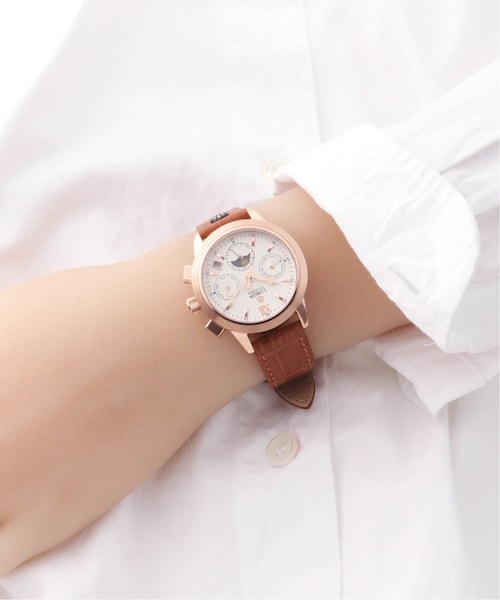 HIROB（ヒロブ）の「LOBOR CELLINI GUILDFORD (BROWN)35mm【 ウォッチ  