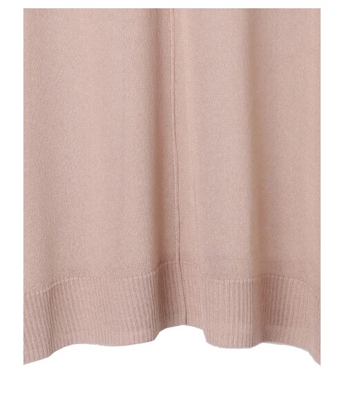 Green　Parks（グリーンパークス）の「シアーニットチュニック（トップス・ピンク/ライトベージュ/ミント/エクリュ・F）」の5枚目の写真