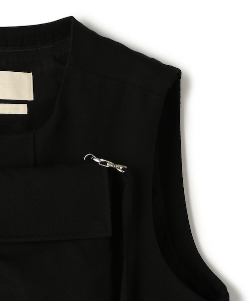 YOKE（ヨーク）の「YOKE/ヨーク/DETACHABLE POCKET TACTICAL VEST