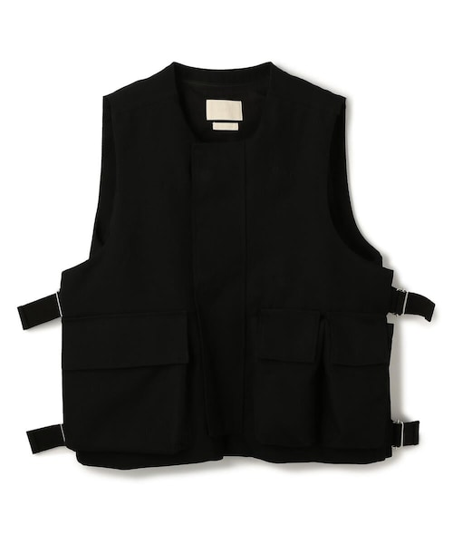 YOKE PRINTED COTTON CREWNECK VEST タグ付き YOKE（ヨーク）の「YOKE/ヨーク/DETACHABLE POCKET TACTICAL VEST