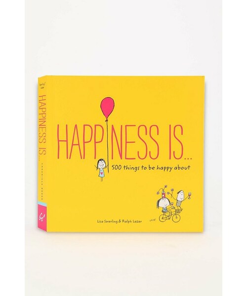 URBAN OUTFITTERS(アーバンアウトフィッターズ)の「Happiness Is... By Lisa Swerling & Ralph Lazar(本・ASSORTED・ONE SIZE)」の1枚目の写真
