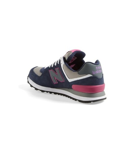 NEW BALANCE（ニューバランス）の「New Balance '574' Sneaker (Women)（スニーカー・レディース・Black/ Blue/Navy・5 B/5.5 B/6 B/6.5 B/7 B/7.5 B/8 B/8.5 B/9 B/9.5 B/10 B/11 B）」の2枚目の写真