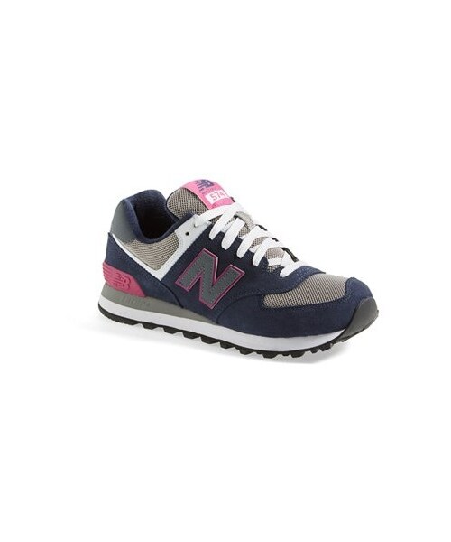 NEW BALANCE（ニューバランス）の「New Balance '574' Sneaker (Women)（スニーカー・レディース・Black/ Blue/Navy・5 B/5.5 B/6 B/6.5 B/7 B/7.5 B/8 B/8.5 B/9 B/9.5 B/10 B/11 B）」の3枚目の写真