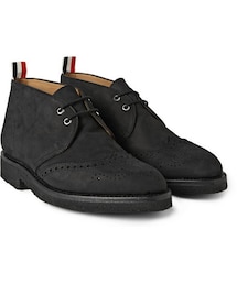 THOM BROWNE | Thom Browne Nubuck Wingtip Chukka Boots(ブーツ)