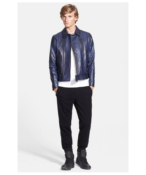 NEIL BARRETT（ニールバレット）の「Neil Barrett Leather Biker Short