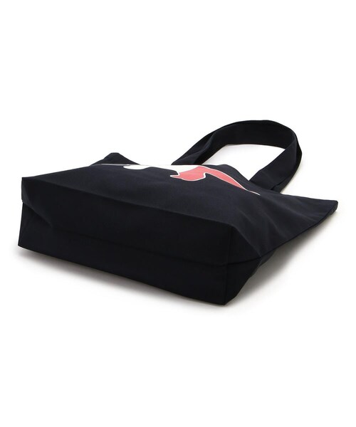Maison Kitsune(メゾンキツネ)の「MAISON KITSUNE/メゾン キツネ/TRICOLOR FOX TOTE BAG(バッグ・メンズ・NAVY・00)」の4枚目の写真