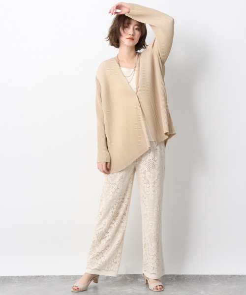 A part by（アパートバイ）の「Poプリーツノーカラージャケット