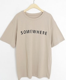 DHOLIC | SOMEWHERE半袖Tシャツ(Tシャツ/カットソー)