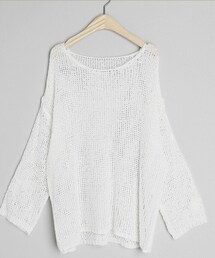 DHOLIC | シアールーズニット(Tシャツ/カットソー)